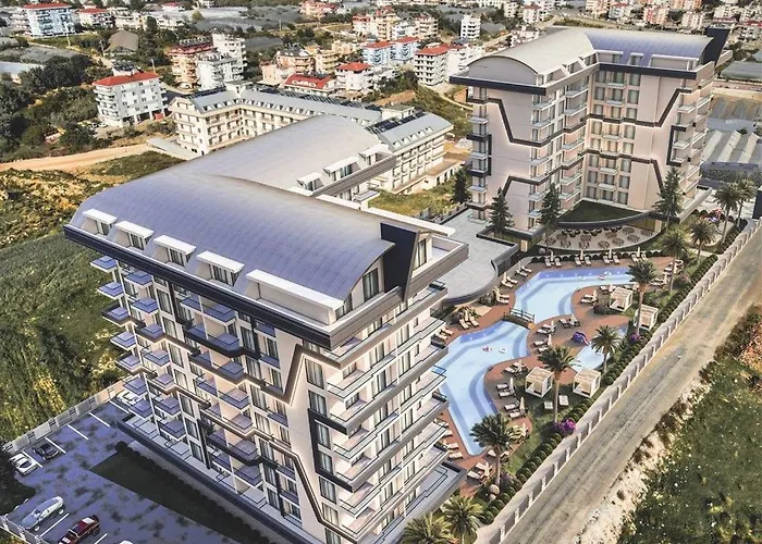 Sifir Muhtesem Havuzlu Aileye Oezel 1e1 Rezidans Alanya